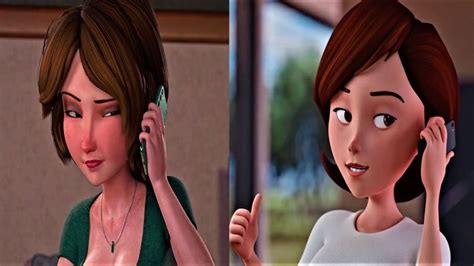 helen and aunt cass|Elastigirl Helen Parr and Aunt Cass Hamada